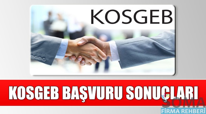 KOSGEB Sonuçları Açıklandı