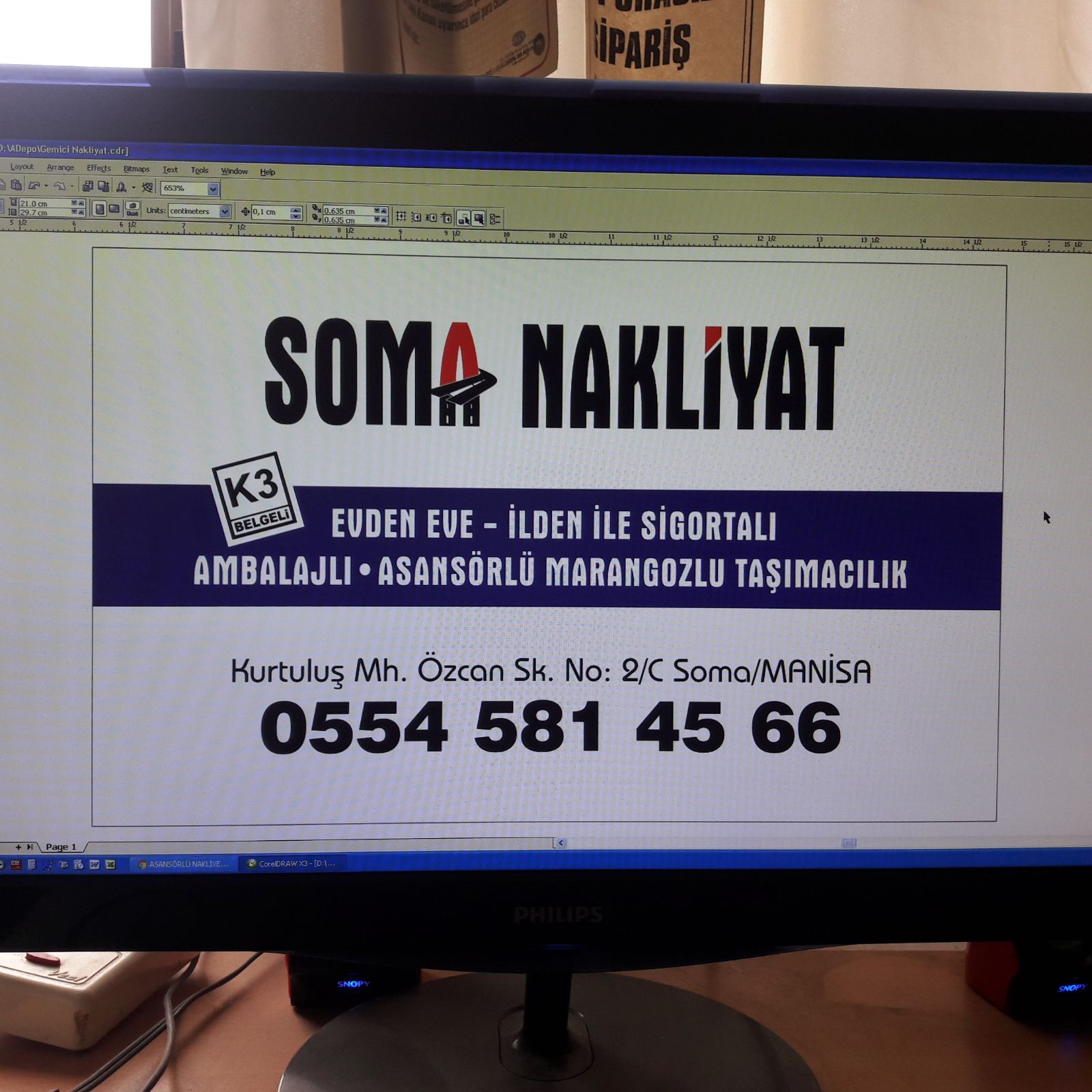 SOMA EVDEN EVE NAKLİYAT